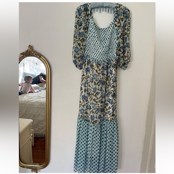 NWT Floral Smock Dress - Picture 5 of 7